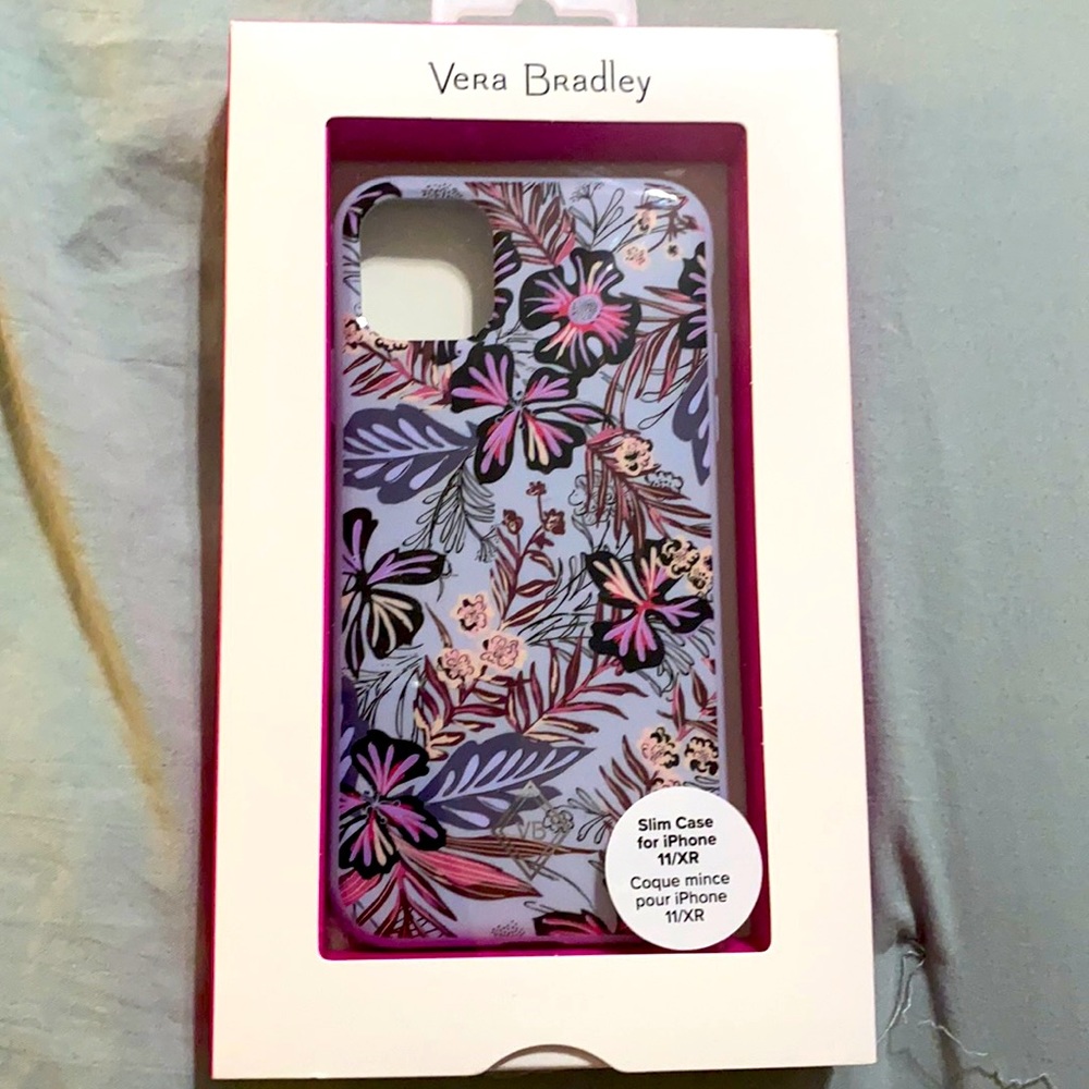 Vera Bradley iPhone 11/XR phone case.